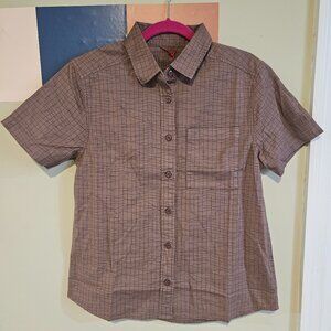 Topo Designs short sleeve button down size M